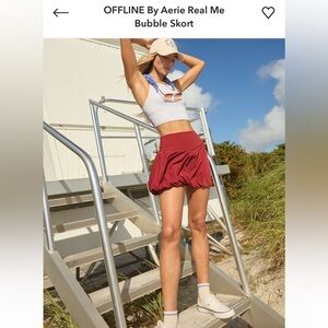 Red Bubble Skort Offline